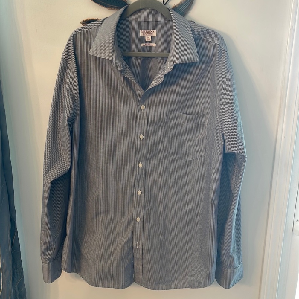 Mens 2XL Merona dress shirt